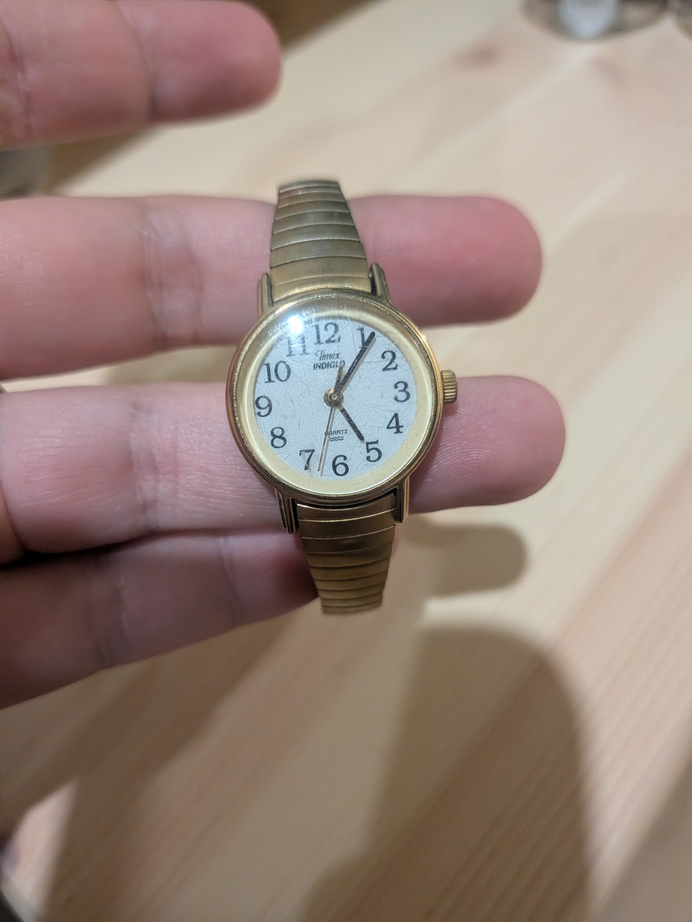 Timex Indiglo Gold-Tone Women's Watch - Gold